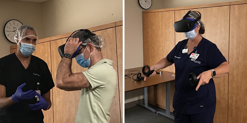 Medical VR Training Sessions