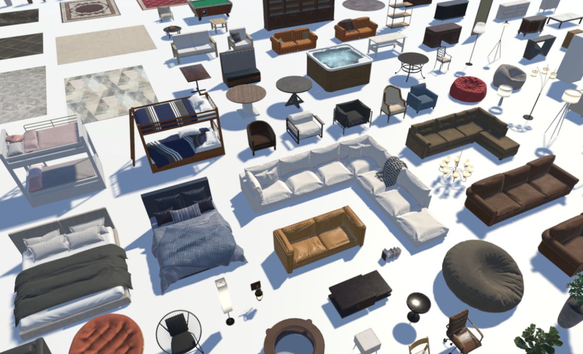 Furniture Prop Pack from VR.Space